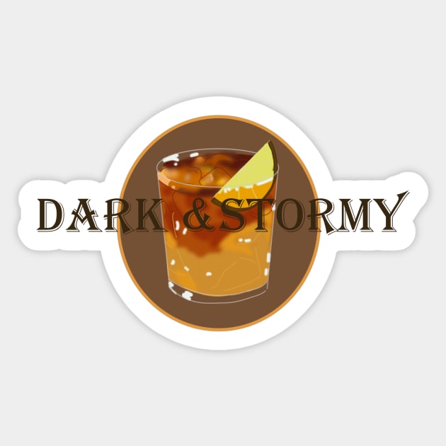 Dark & Stormy Sticker by GiggleFist